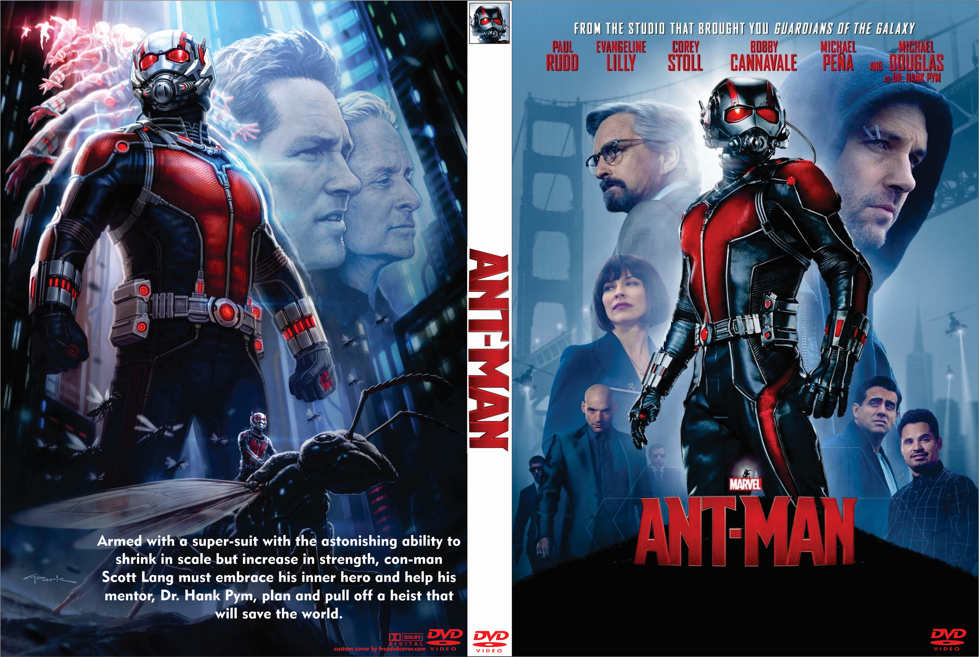 Ant Man 2015 Custom Front Dvd Covers Cover Century Over 500 000 Album Art Covers For Free