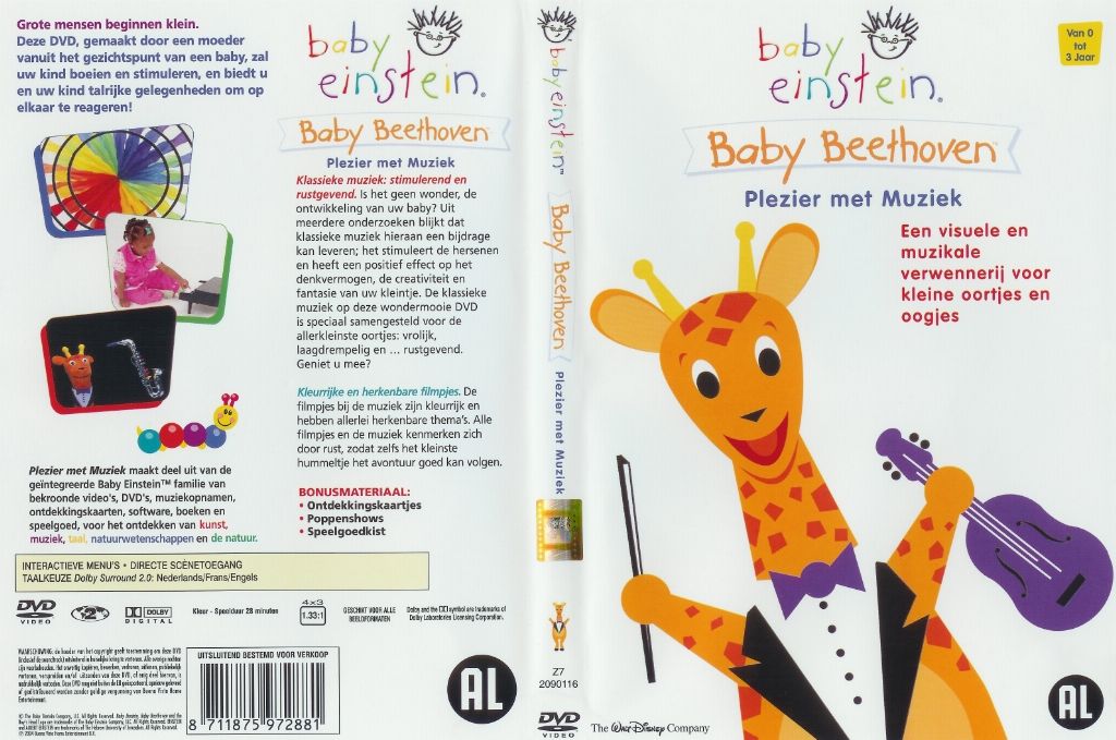 Baby Einstein Baby Beethoven DVD NL DVD Covers Cover Century Over 