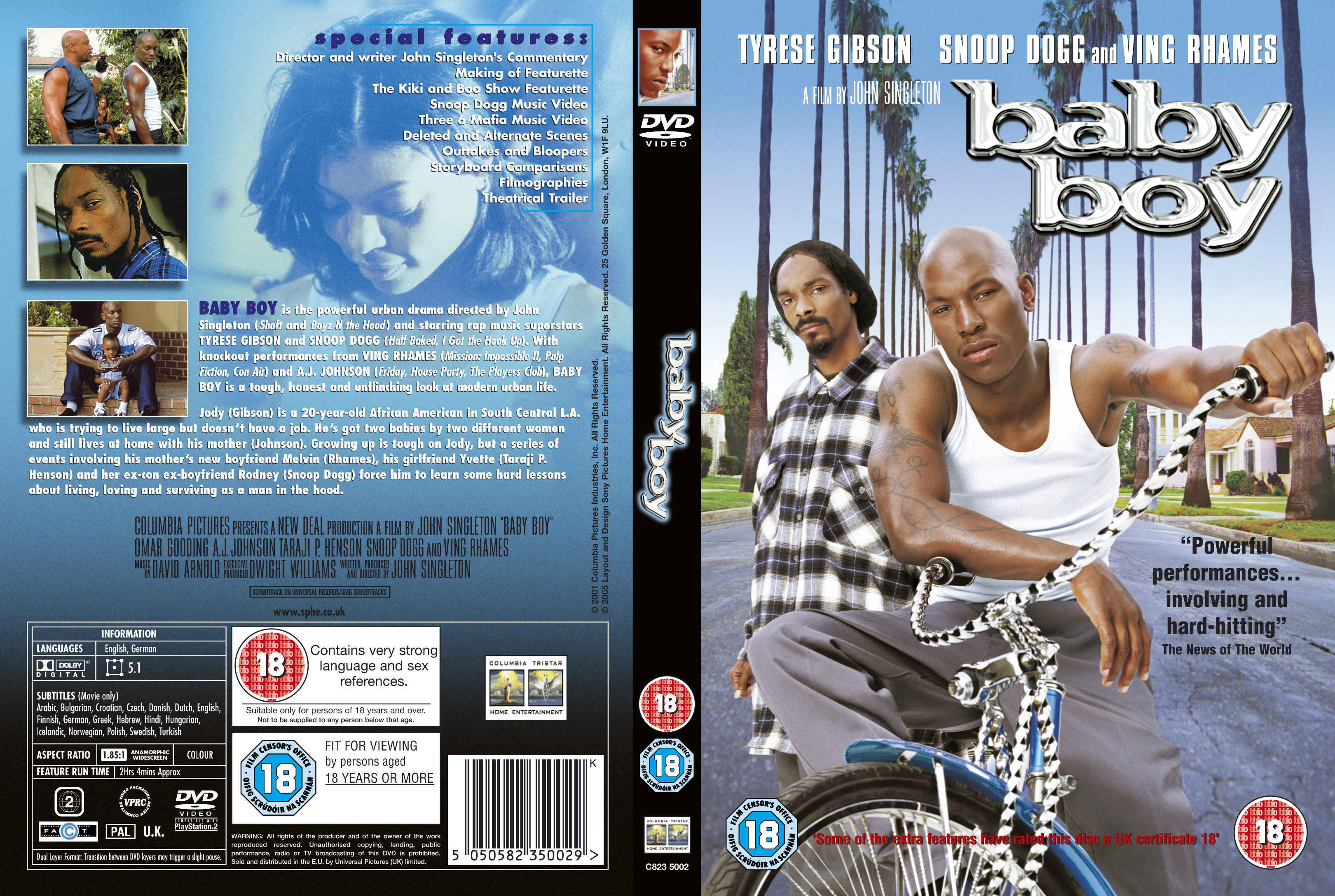 Baby Boy DVD Covers Cover Century Over 500.000 Album ...