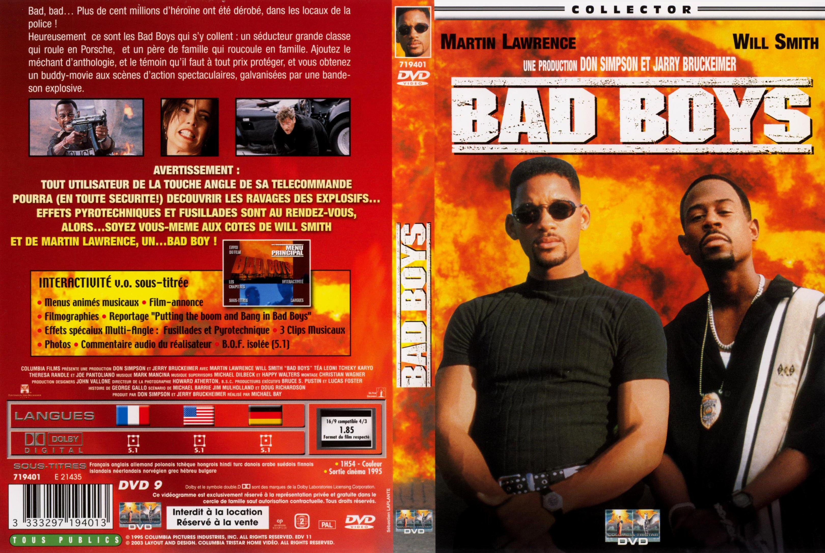 Bang bad. Bad boys 1995. Плохие парни 2 DVD. Bad boy обложка. Плохие парни (Bad boys) 1995 обложка диска DVD.