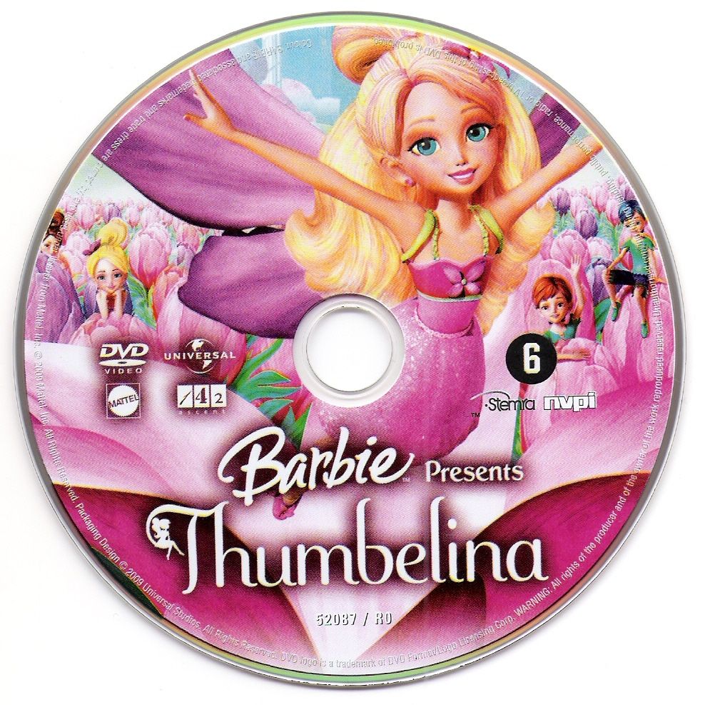 Barbie Duimelijntje DVD CD DVD Covers Cover Century Over 1 000 