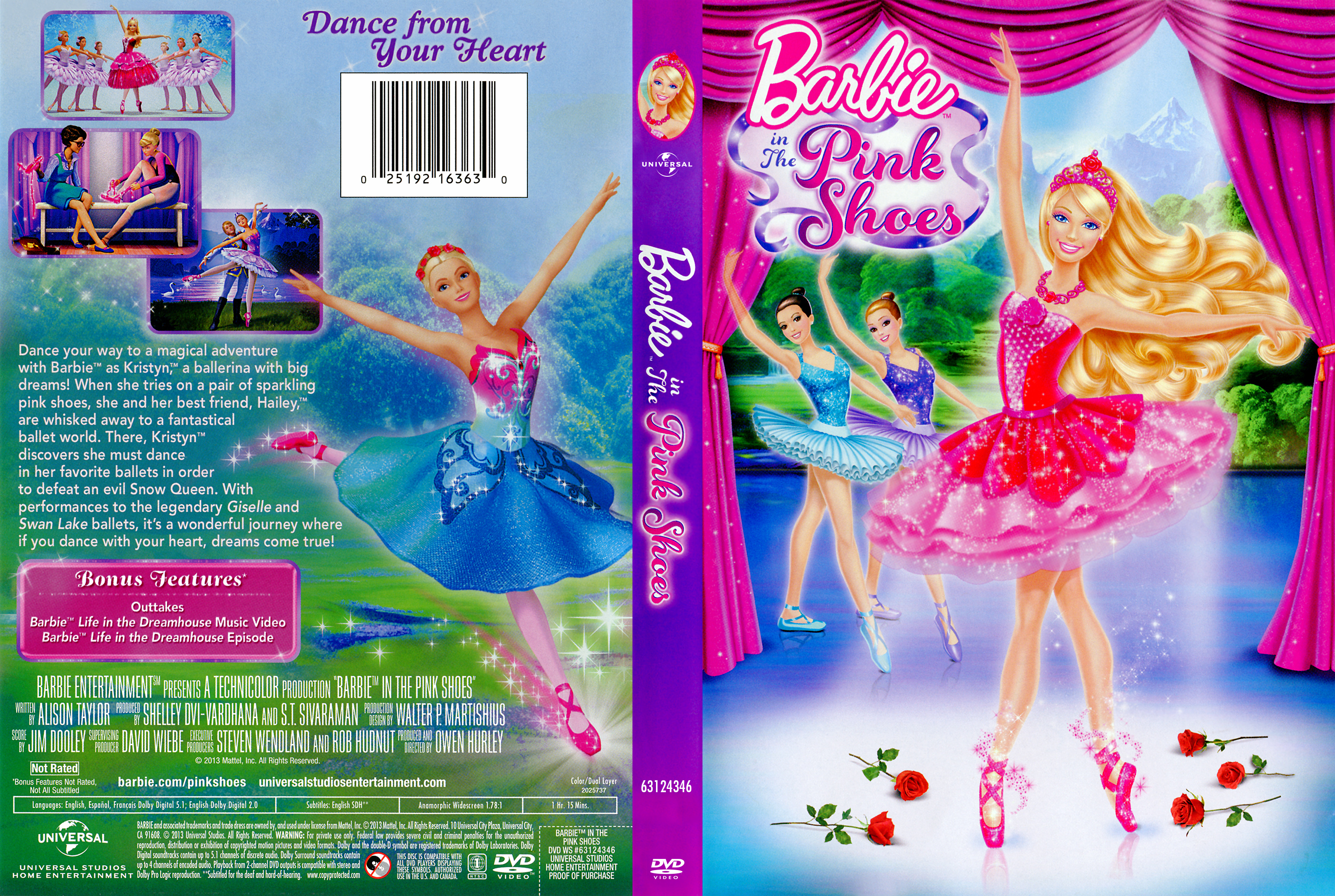 barbie with the pink shoes