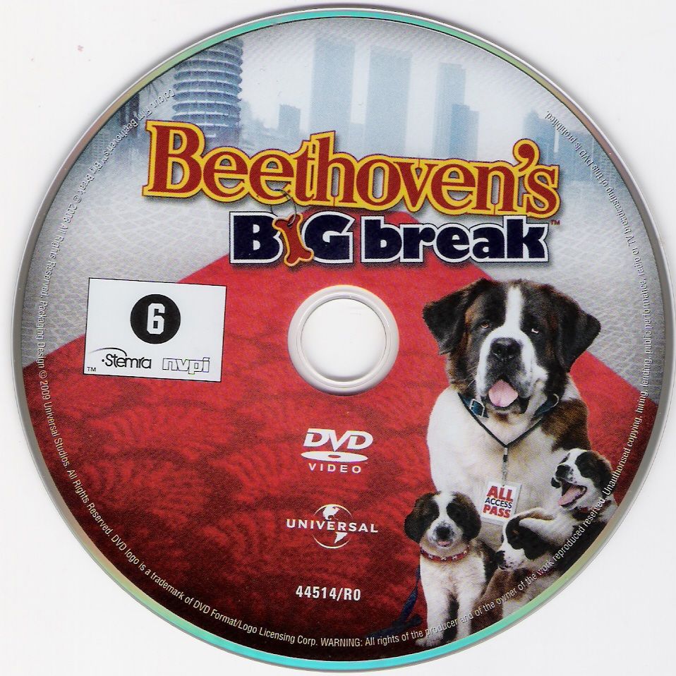 Beethovens Big Break DVD CD | DVD Covers | Cover Century | Over 1.000. ...