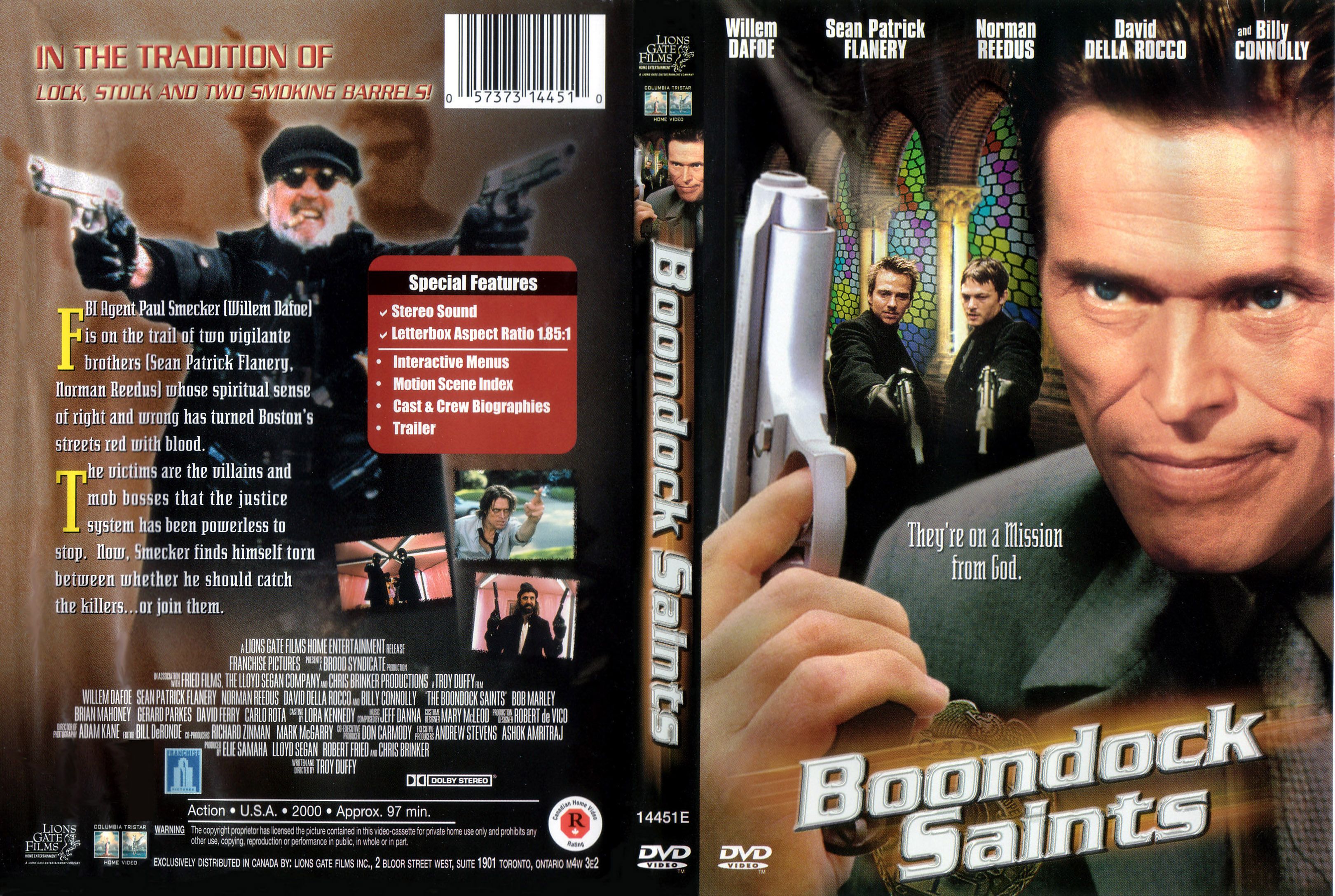 Boondock Saints R1 English Scan 2 Na Na Misc Dvd | DVD Covers | Cover ...