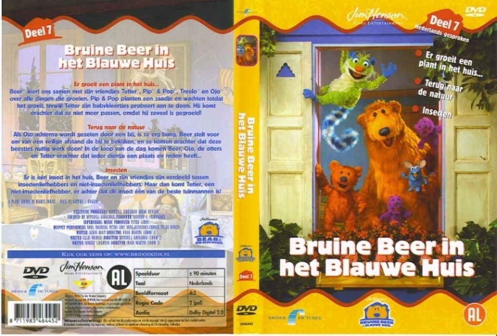 Bruine Beer In Het Blauwe Huis Deel 7 DVD NL DVD Covers Cover Century Over 1.000.000 Album Bruine Beer In Het Blauwe Huis Deel 7 DVD NL DVD Covers Cover Century Over 1.000.000 Album