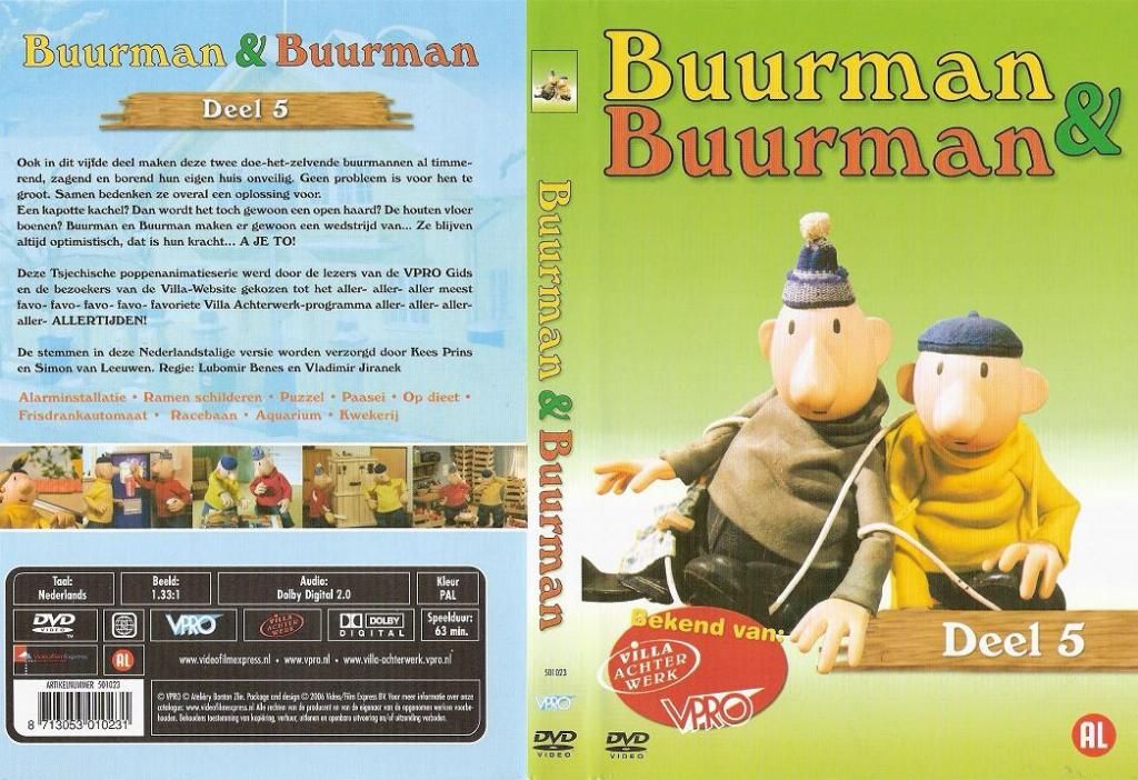 Buurman En Buurman Vol. 05 DVD NL DVD Covers Cover Century Over 1.000.000 Album Art covers