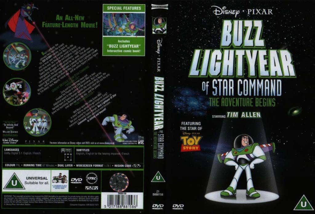 buzz lightyear of star command tv series dvd