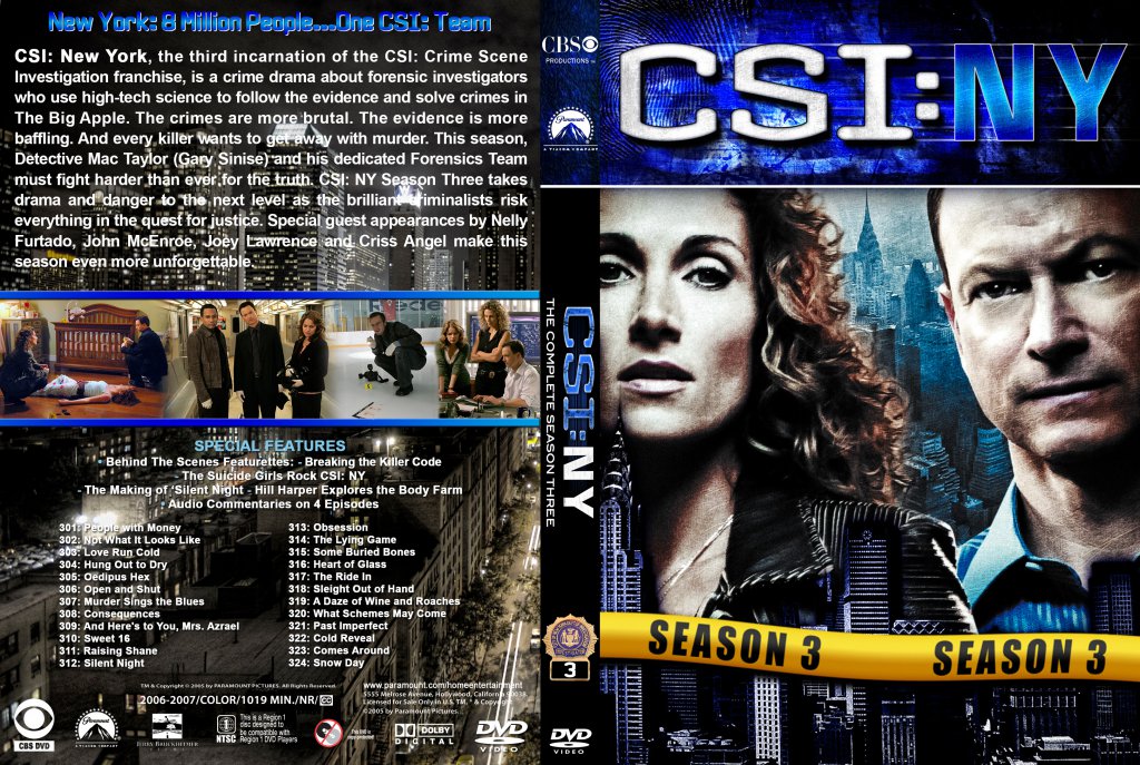 CSI NY st S3