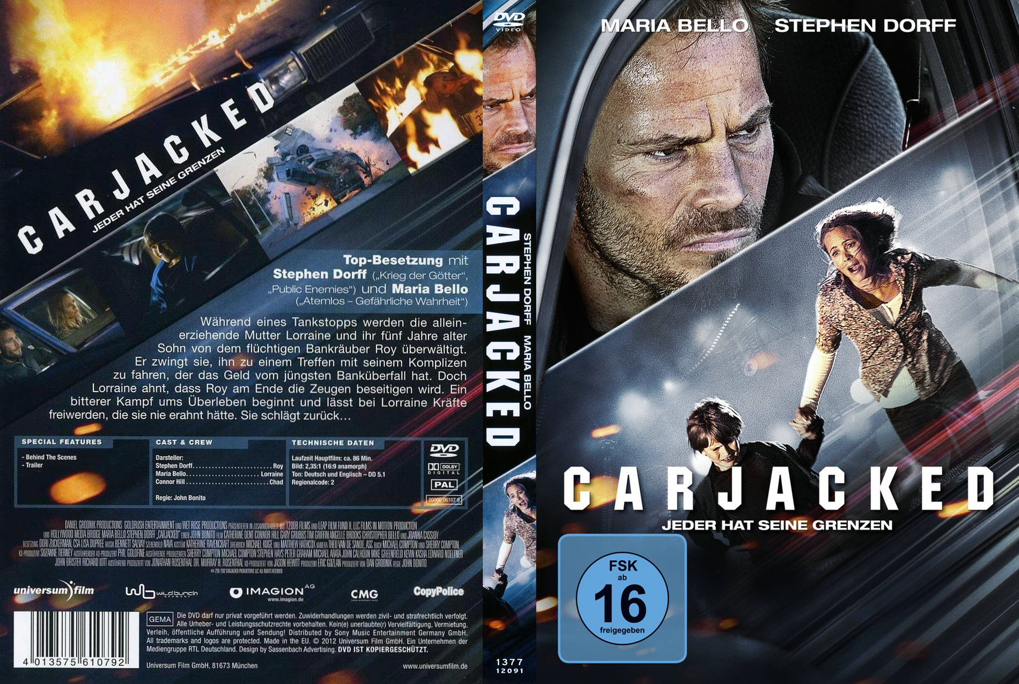 Carjacked Jeder hat seine Grenzen DVD Cover