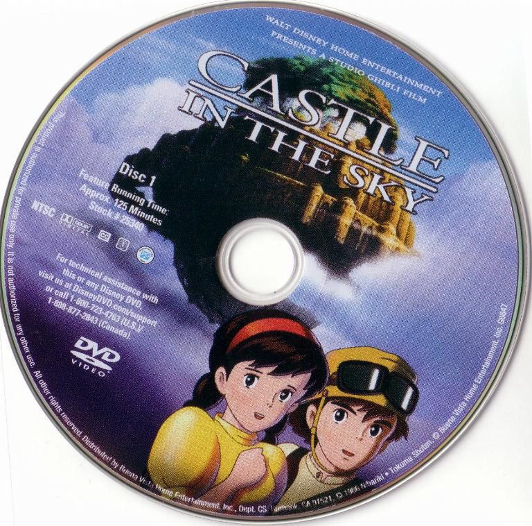 Castle In The Sky DVD CD