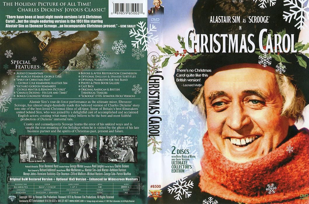 Christmas Carol DVD US.