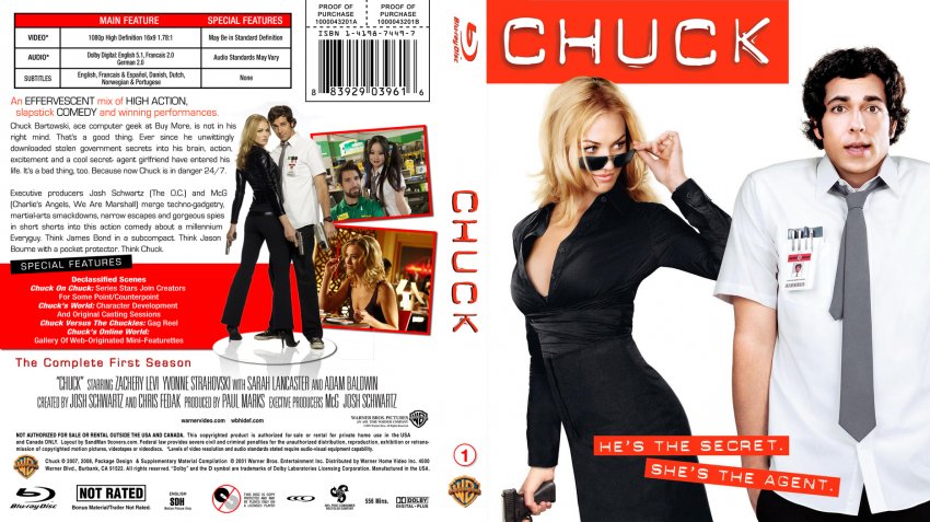 Chuck Season 1 Blu ray Custom