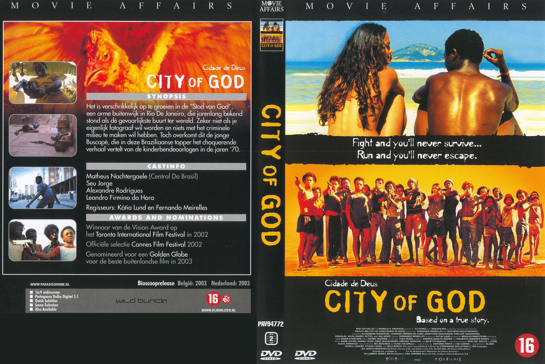City Of God Pal Misc Dvd