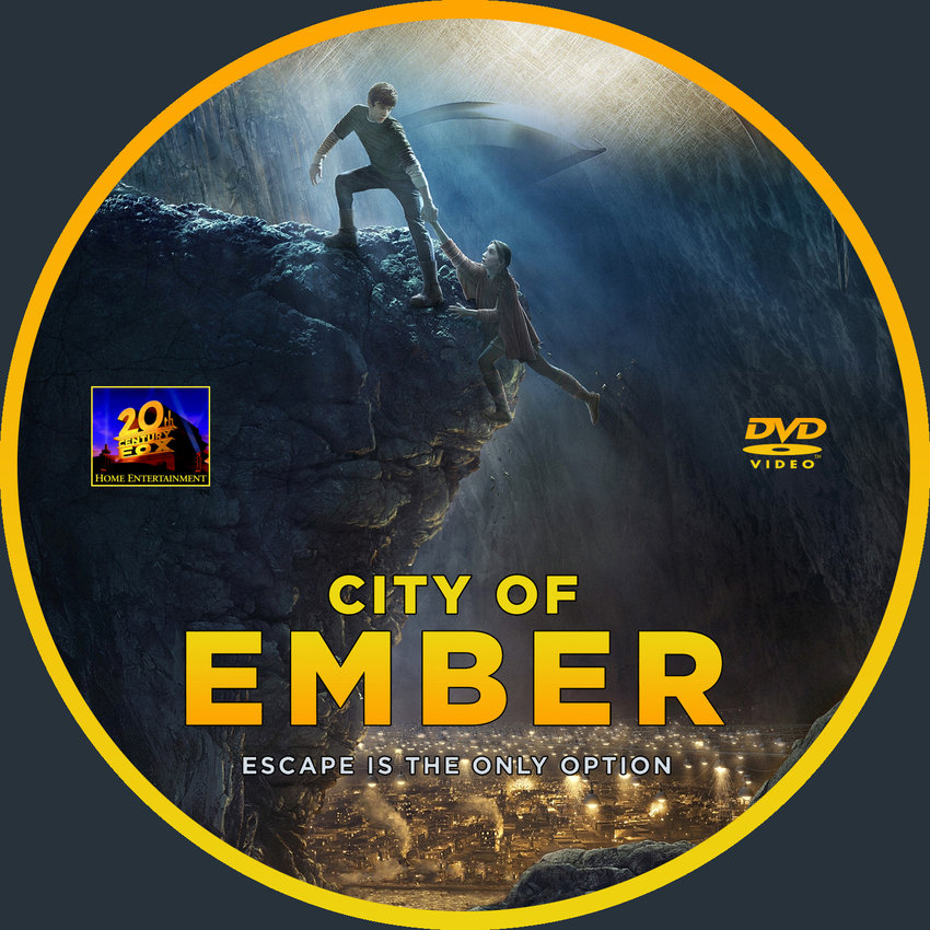 City Of Ember Custom DVD Label 001