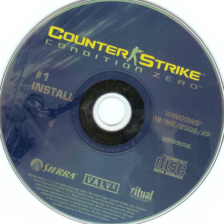 Counter Strike Condition Zero DVD PAL CD1