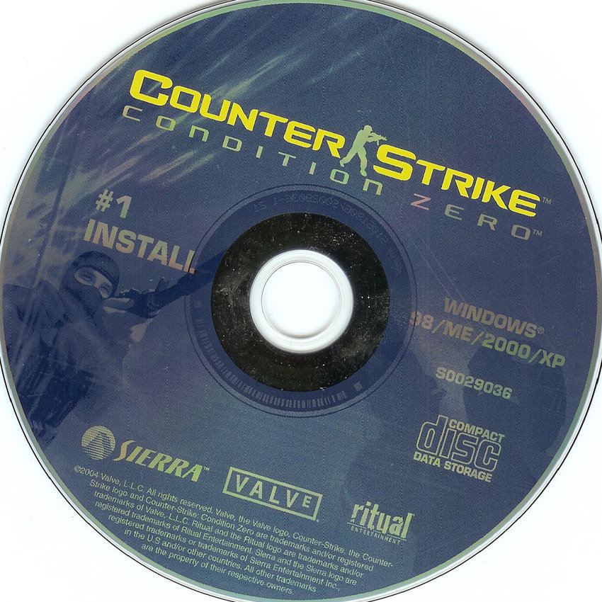 Counter Strike Condition Zero DVD PAL CD1 001