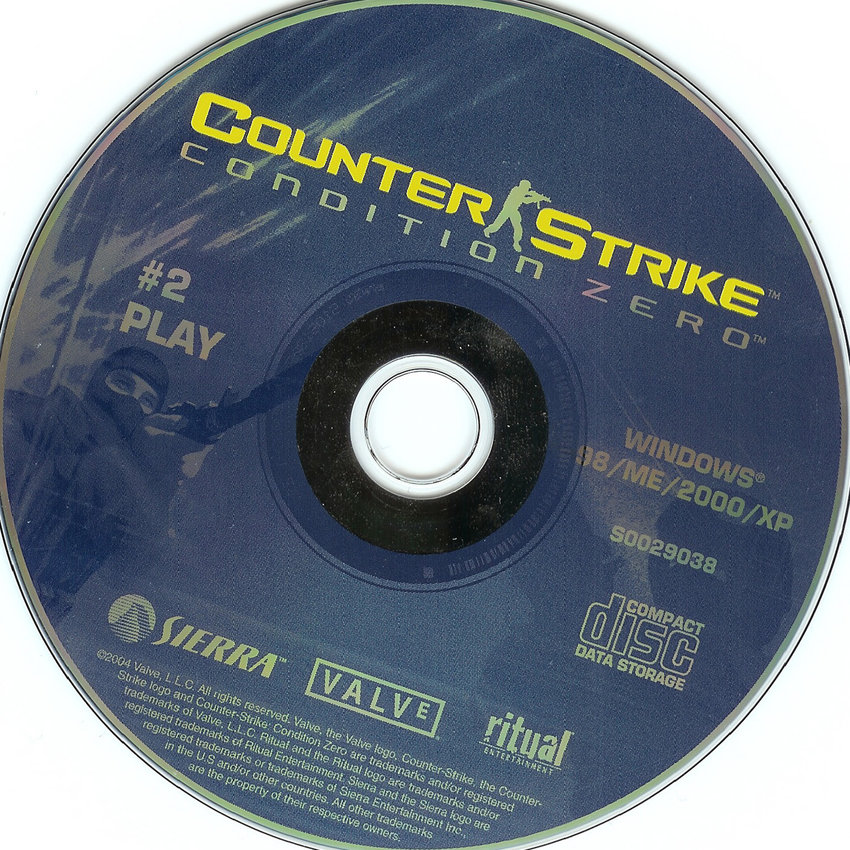 Counter Strike Condition Zero DVD PAL CD2 001