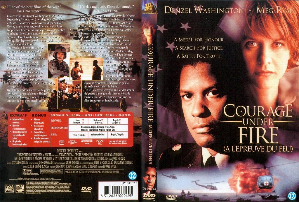 Courage Under Fire Dvd Nl Dvd Covers Cover Century Over 500 000 Album Art Covers For Free
