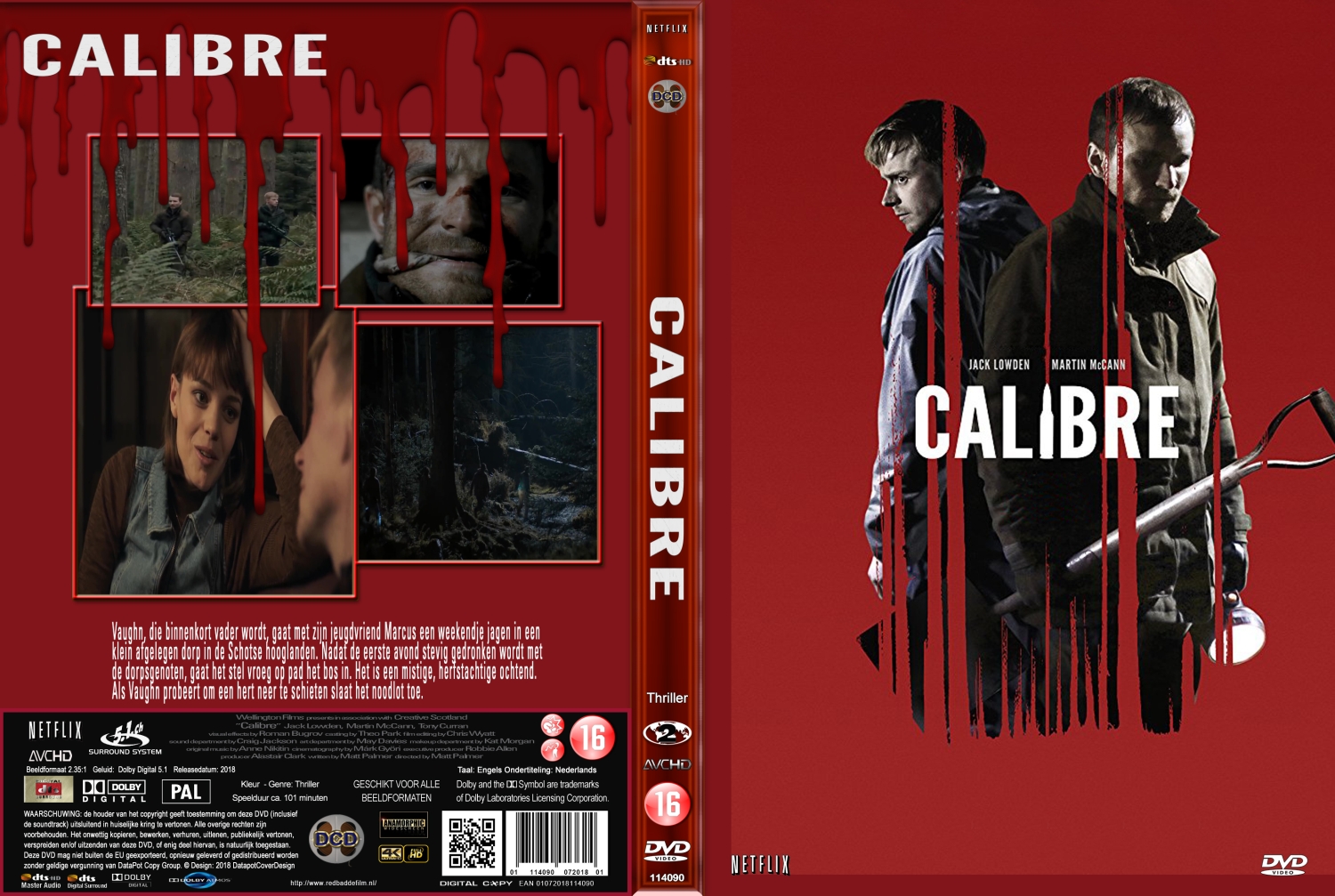 calibre (2018) DVD Cover