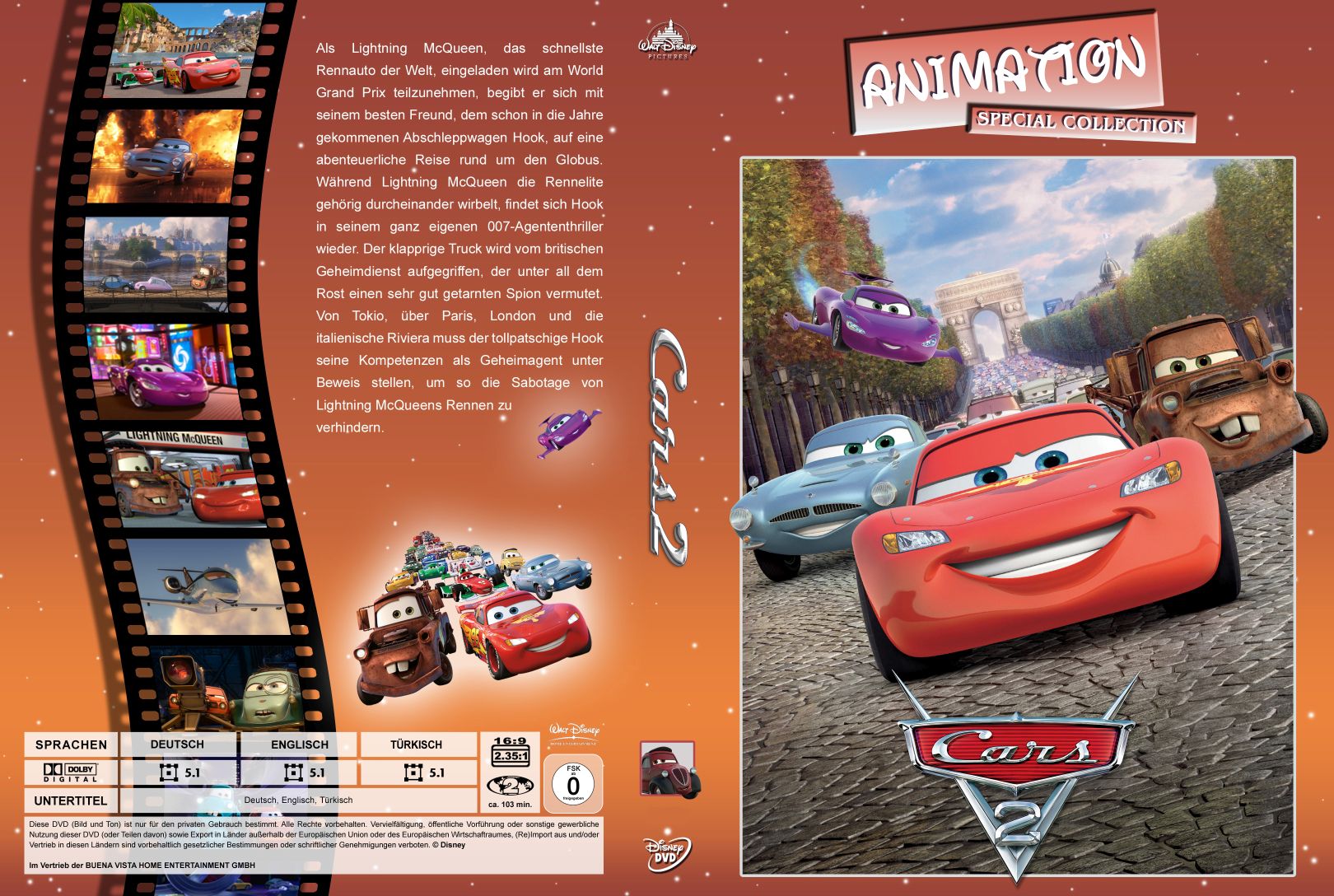 Cars 2 Dvd Covers Cover Century Over 500 000 Album Art Covers For Free