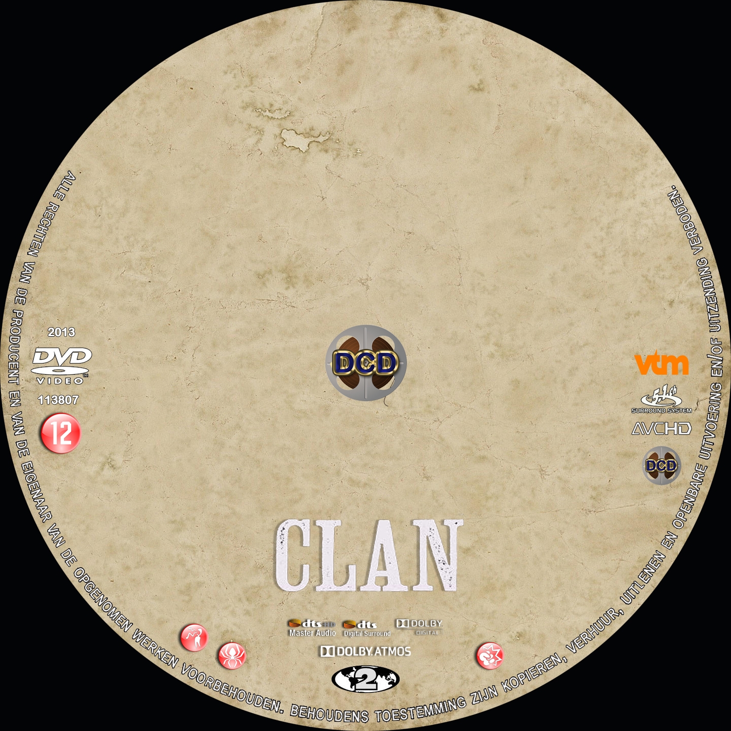 clan s1 (2017) DVD Cover CD