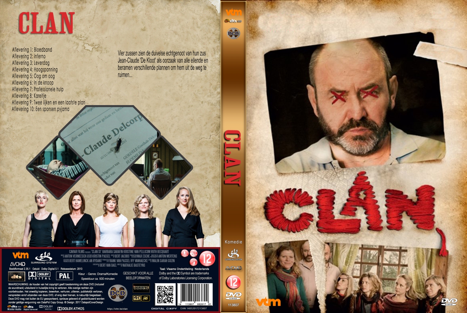 clan s1 (2017) DVD Cover