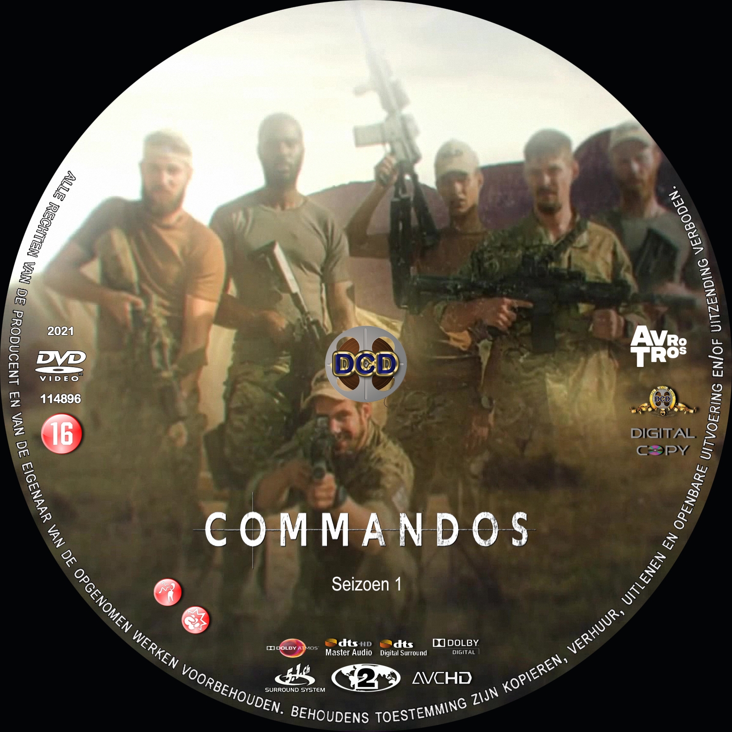 commando s  s1 (2020) DVD Cover CD