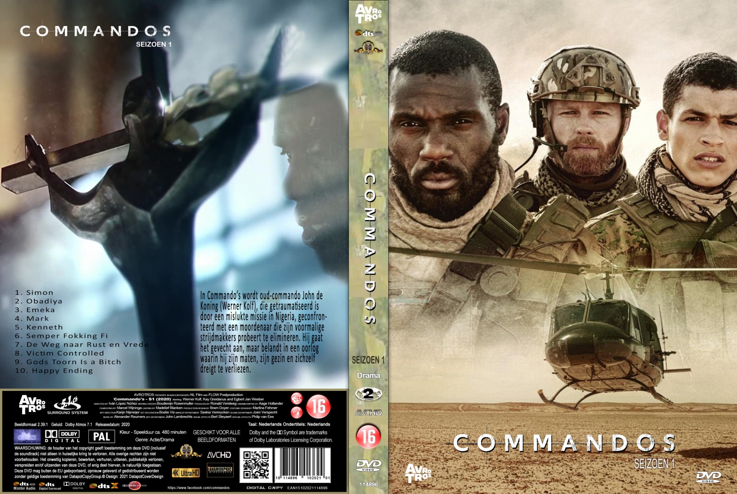 commando s  s1 (2020) DVD Cover