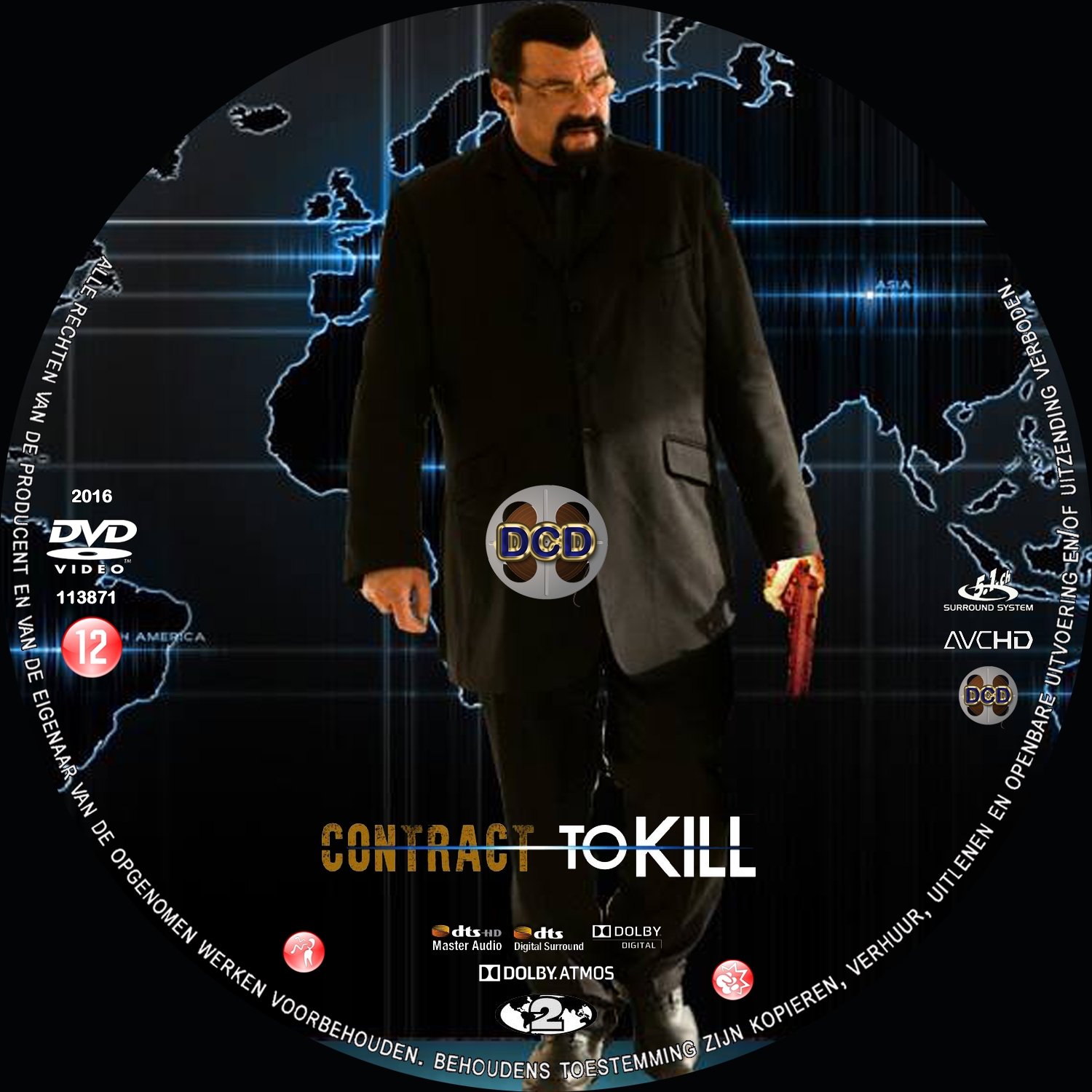 contract to kill (2016) DVD Cover CD