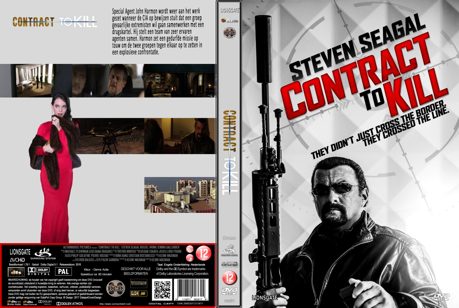 contract to kill (2016) DVD Cover