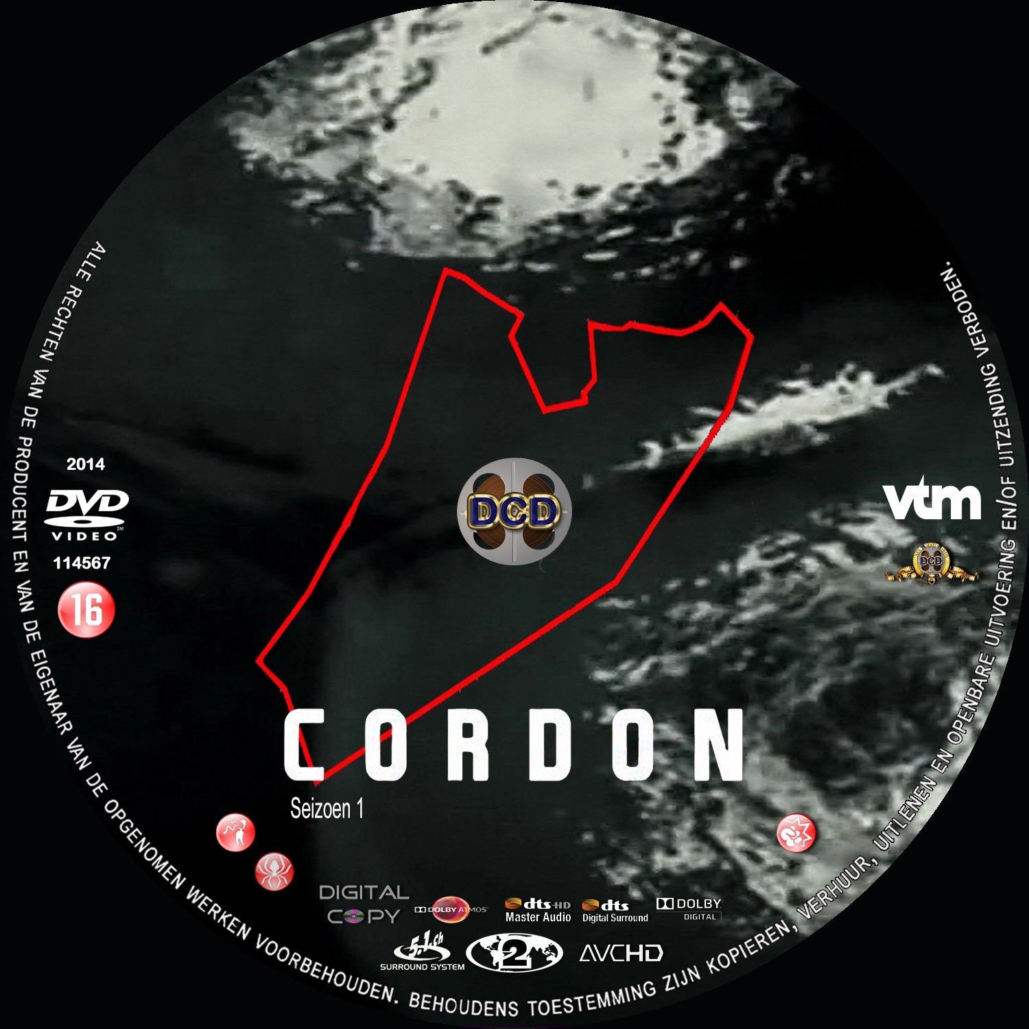 cordon s1 (2014) DVD Cover CD