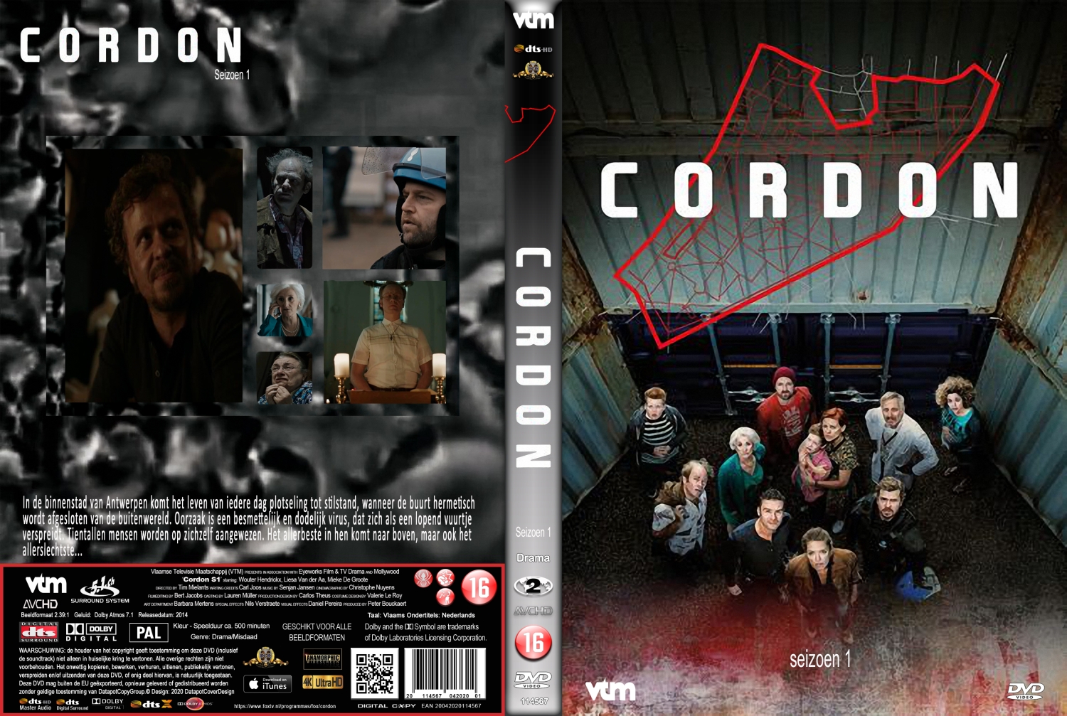 cordon s1 (2014) DVD Cover
