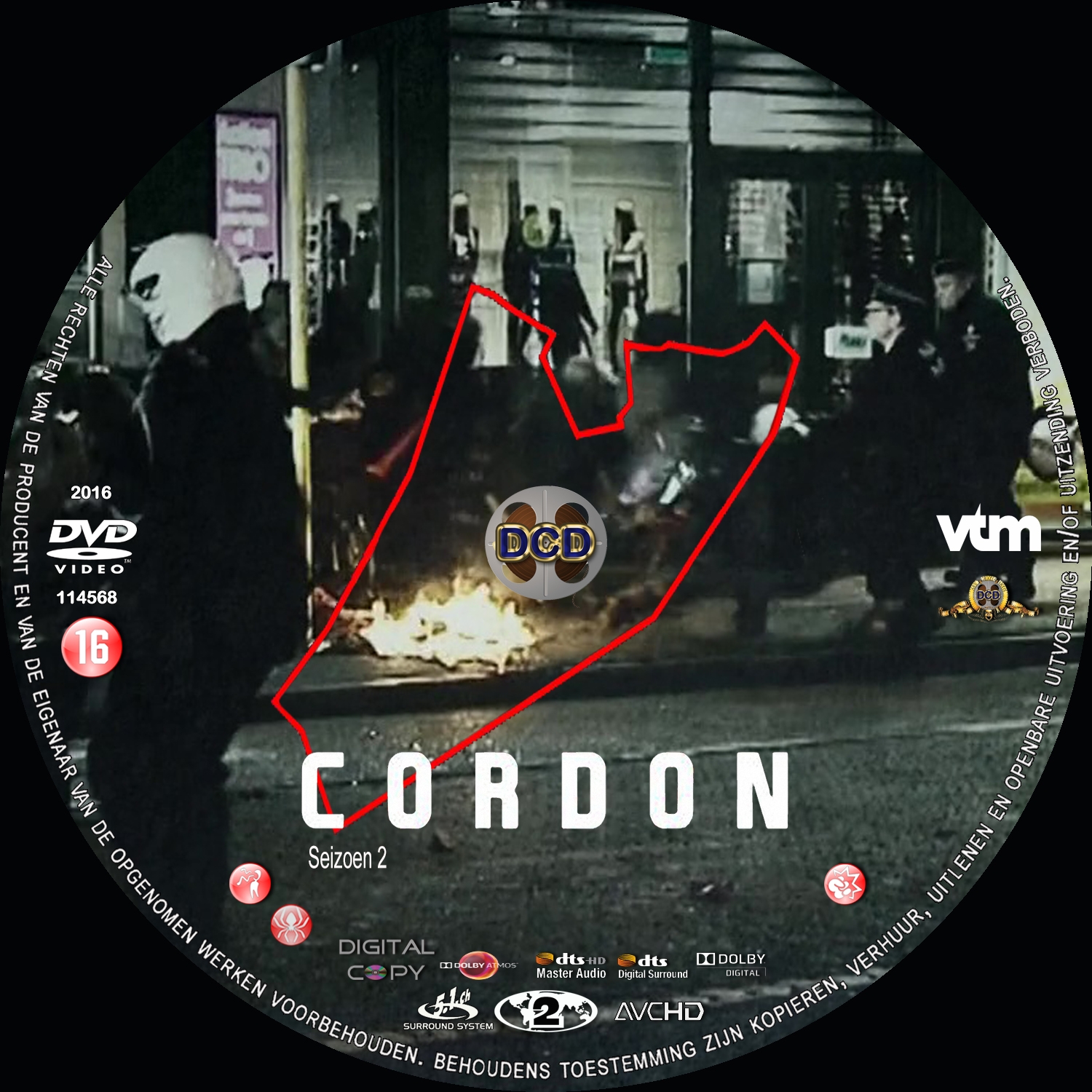 cordon s2 (2016) DVD Cover CD