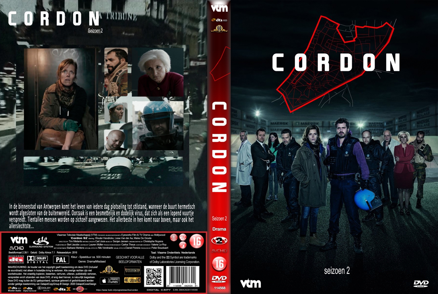 cordon s2 (2016) DVD Cover