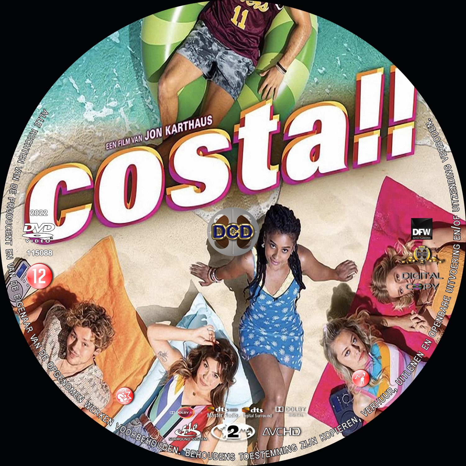 costa (2022) DVD Cover CD