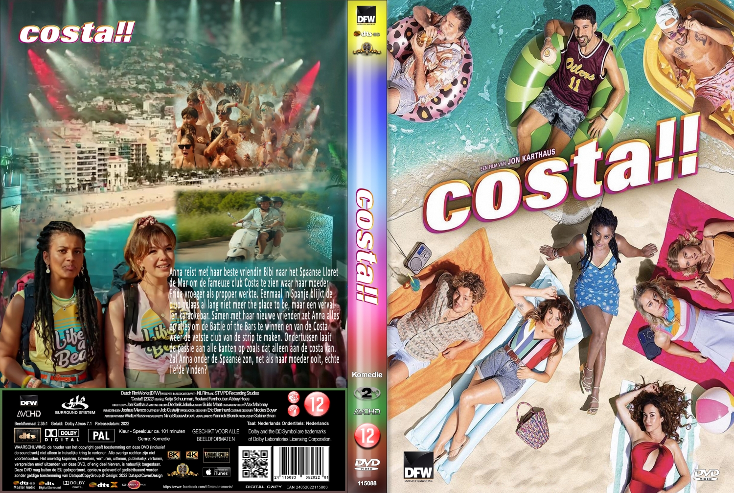 costa (2022) DVD Cover