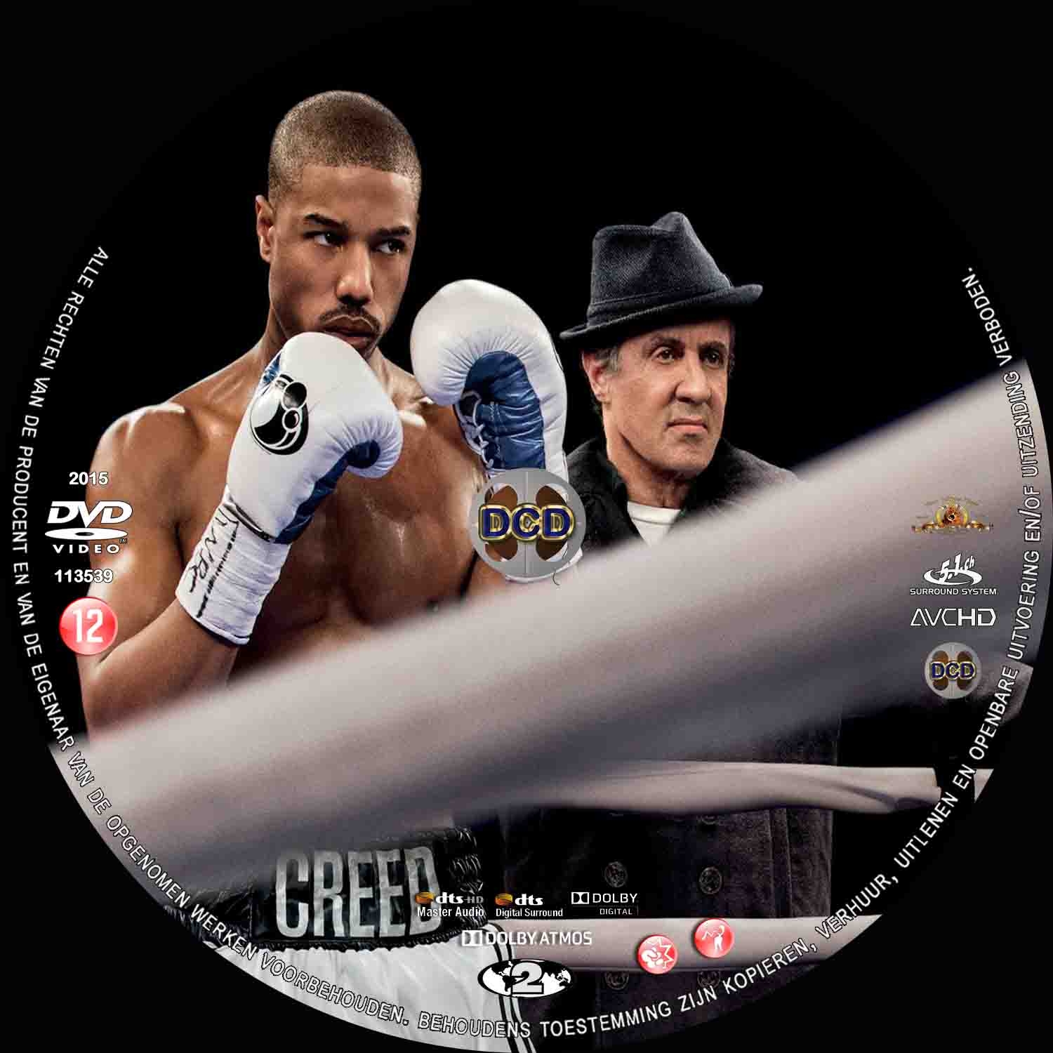 creed ( 2015) DVD Cover CD