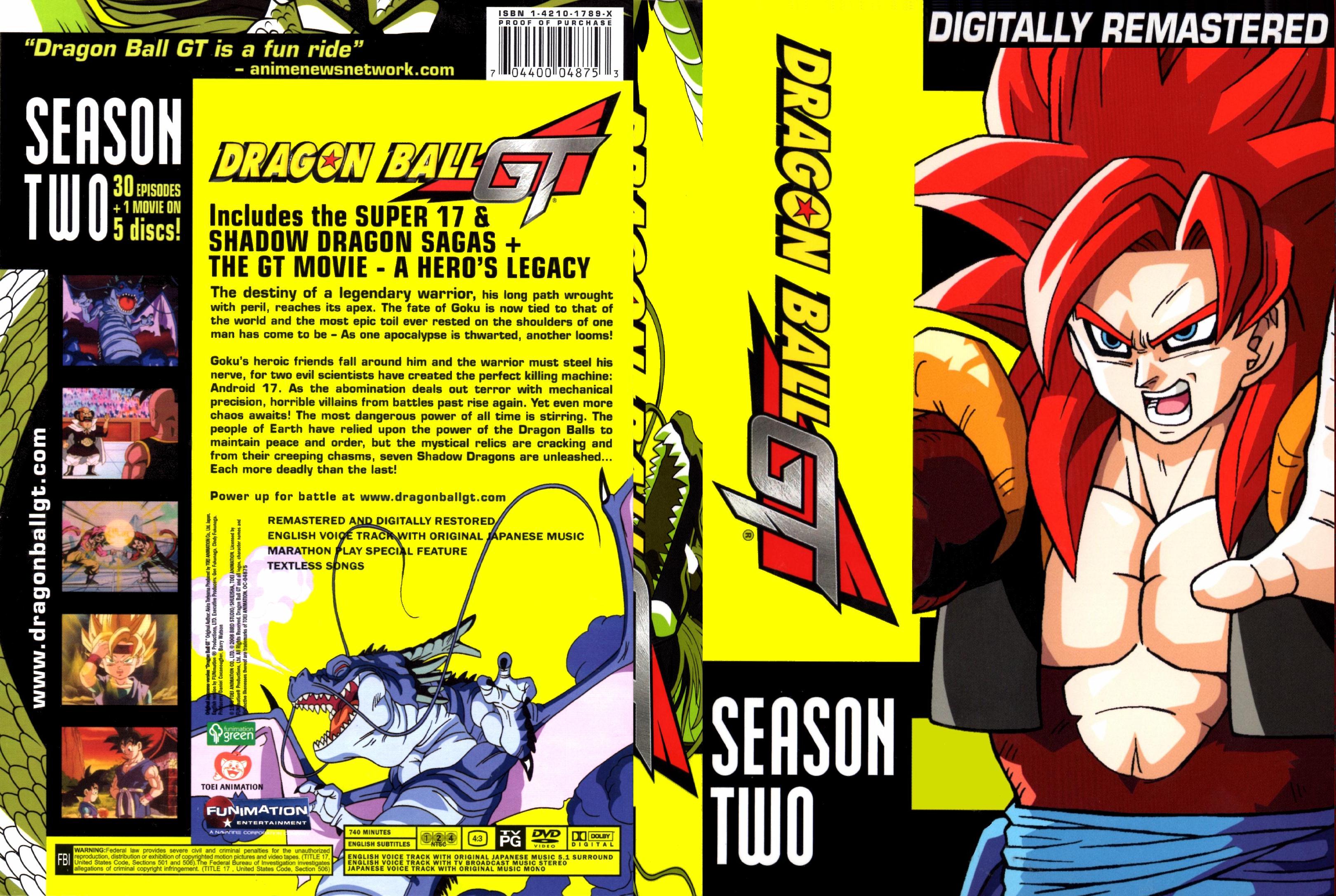 Dragonball Gt S2 Dvd Covers Cover Century Over 1 000 000 Album Art Covers For Free