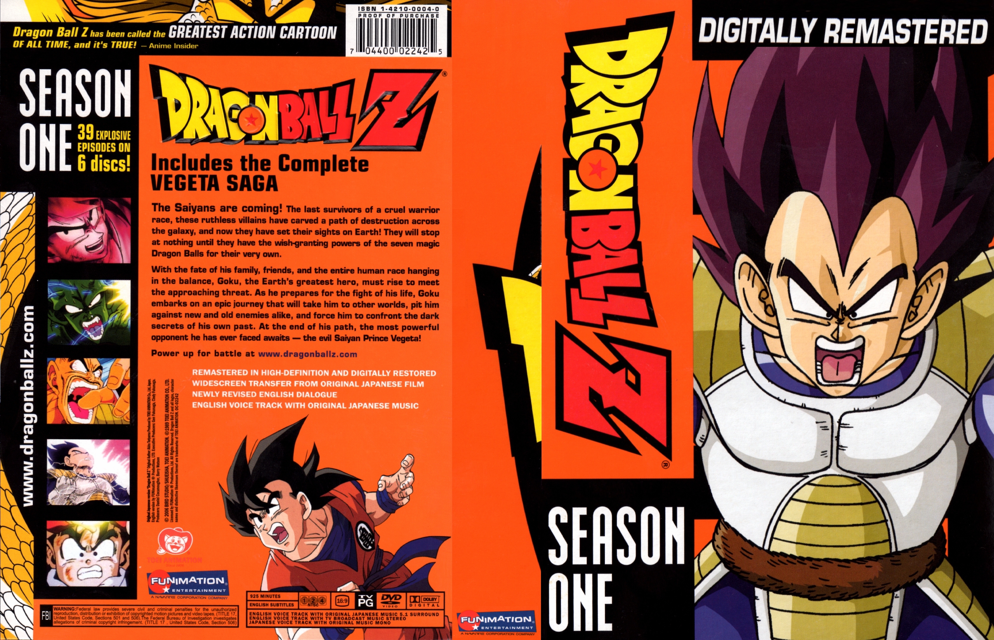 Dragon Ball Z Season 1 English Off 69