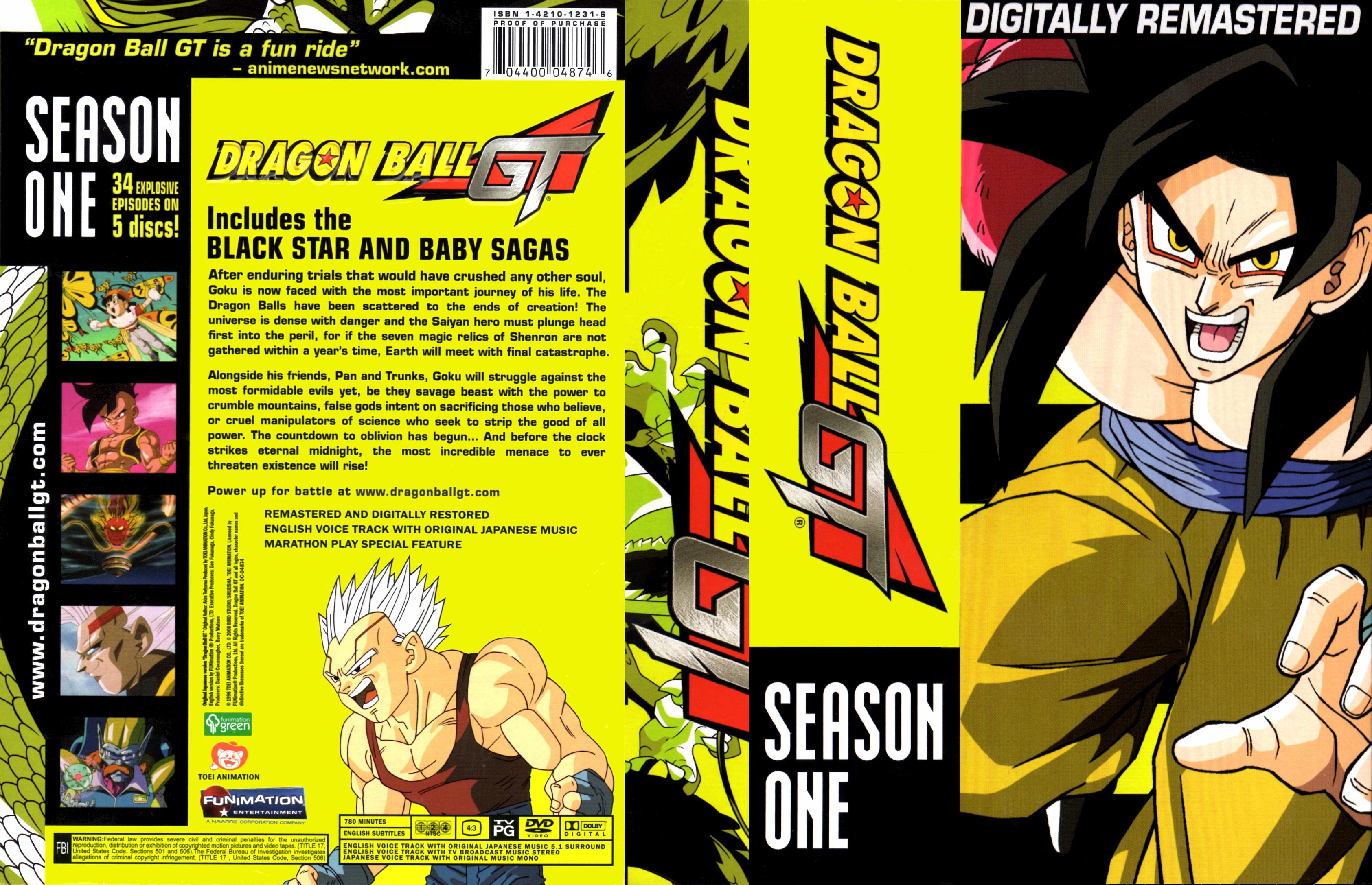 Dragonball Gt Season 10 Dvd Covers Cover Century Over 1 000 000 Album Art Covers For Free