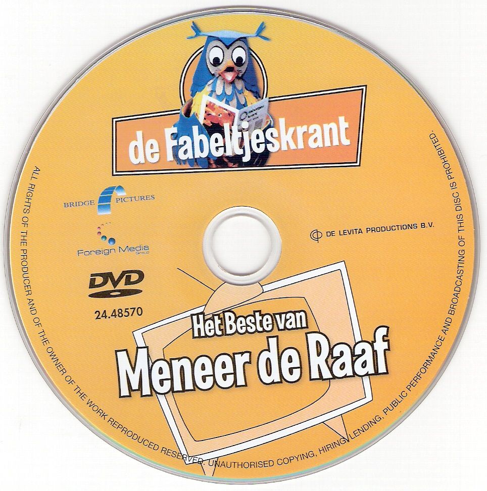De Fabeltjeskrant Het Beste Van Meneer De Raaf DVD CD