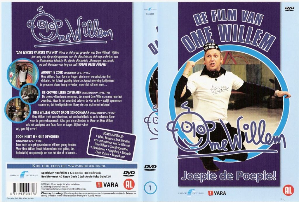 De Film Van Ome Wiliem Joepie De Poepie Vol. 01 DVD NL