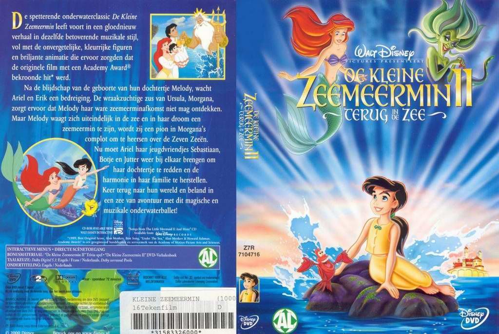 De Kleine Zeemeermin Ii Terug In De Zee