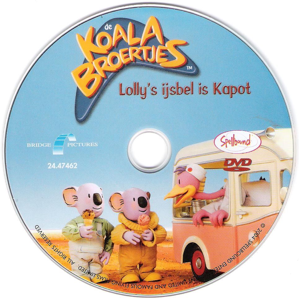 De Koala Broertjes Lollys Ijsbel Is Kapot DVD CD
