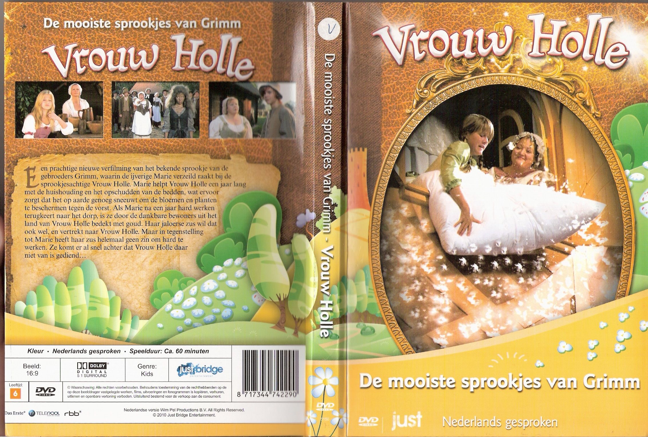 De Mooiste Sprookjes Van Grimm Vrouw Holle DVD NL | DVD Covers | Cover