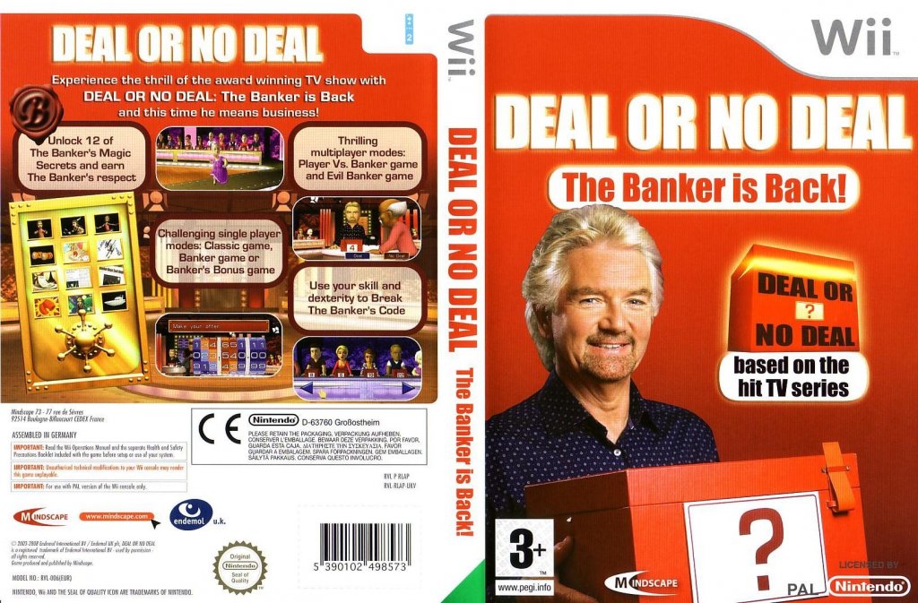 Deal Or No Deal The Banker Is Back Pal Cdcovers Cc Front Dvd Covers Cover Century Over 500 000 Album Art Covers For Free Deal Or No Deal The Banker Is Back Pal Cdcovers Cc Front Dvd Covers Cover Century Over 500 000 Album Art Covers For Free