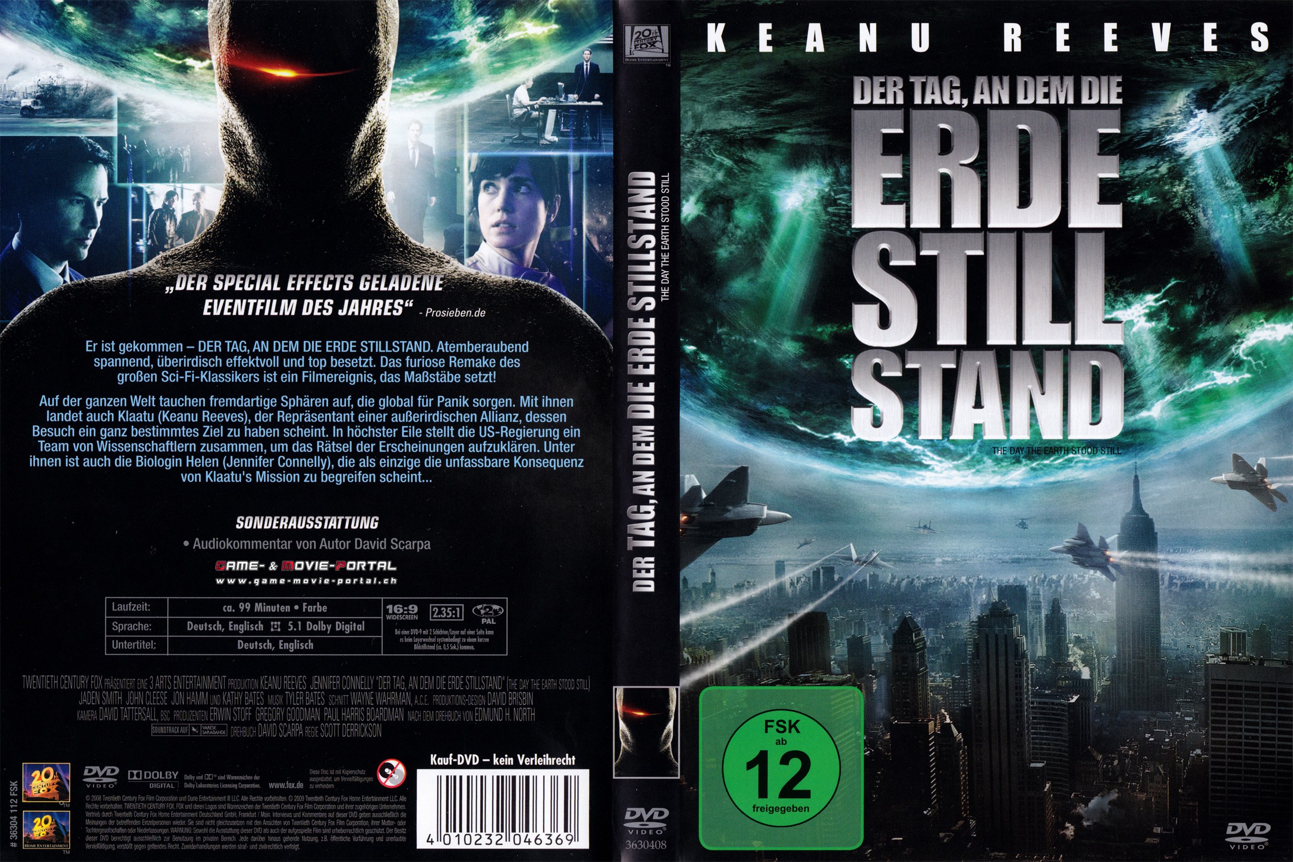 Der Tag An Dem Die Erde Stillstand Soundtrack www.covercentury.com