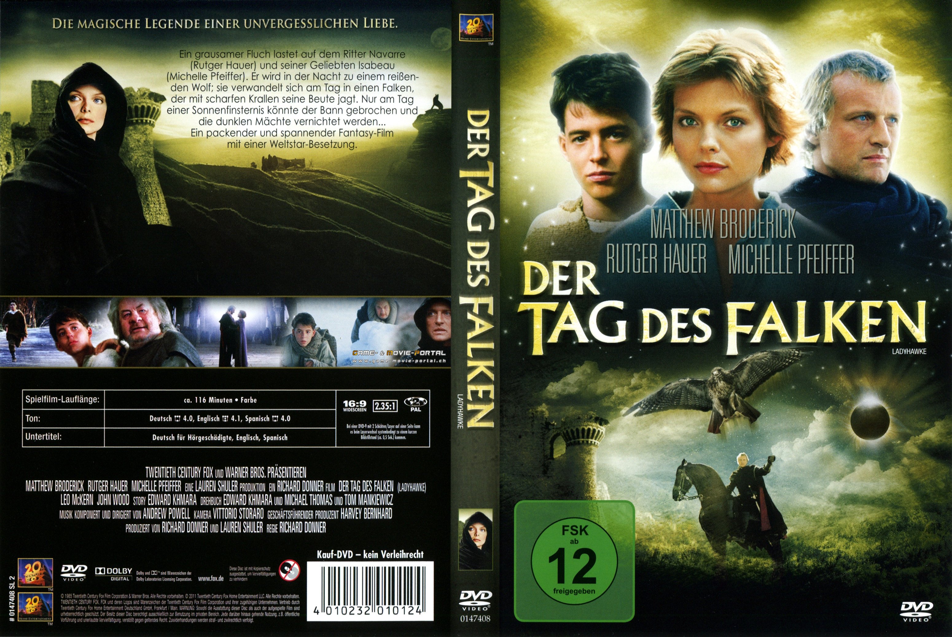 Der Tag des Falken 2 DVD Covers Cover Century Over 1.000.000 Album Art covers for free