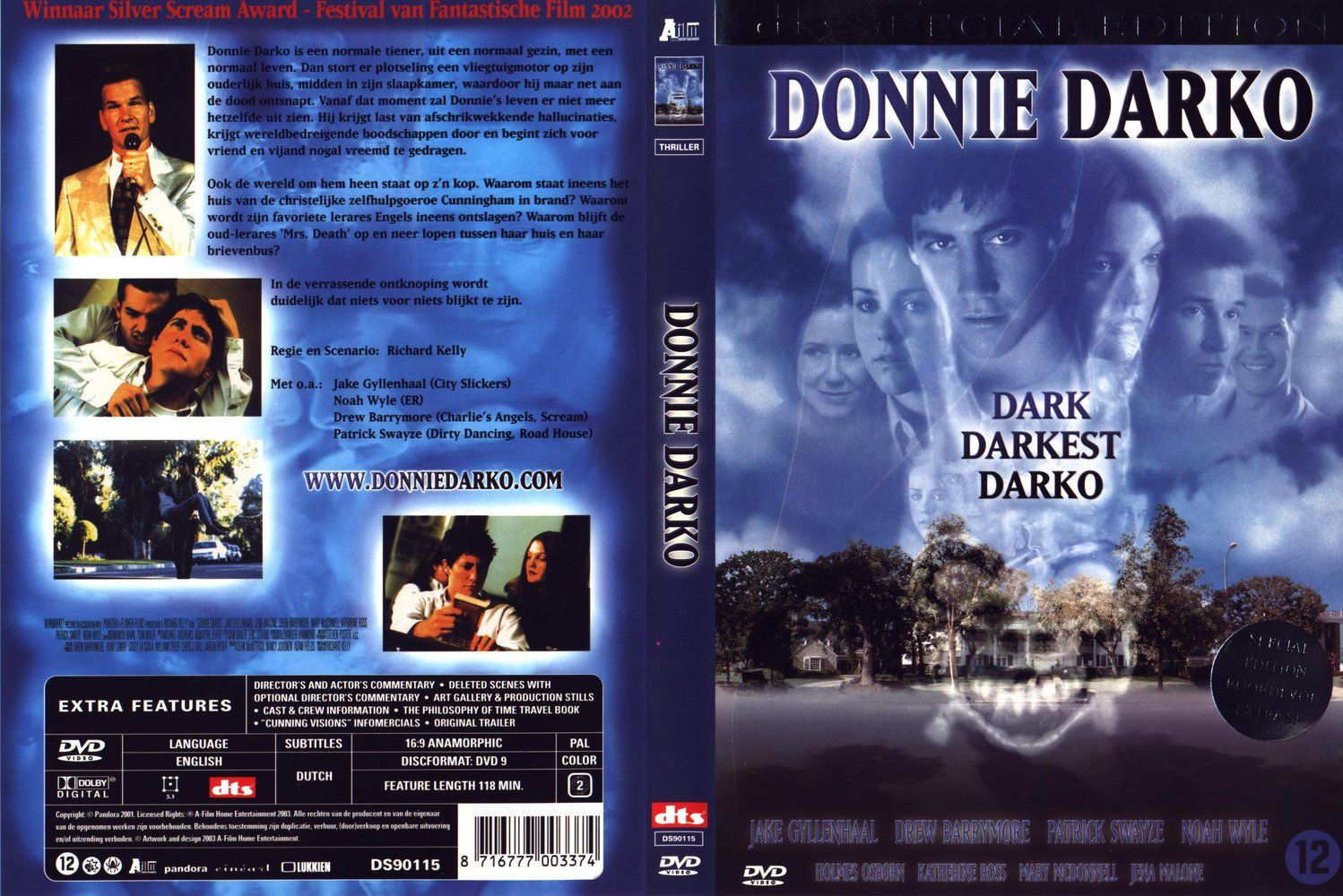 Donnie Darko Dvd Nl Dvd Covers Cover Century Over 500 000 Album Art Covers For Free