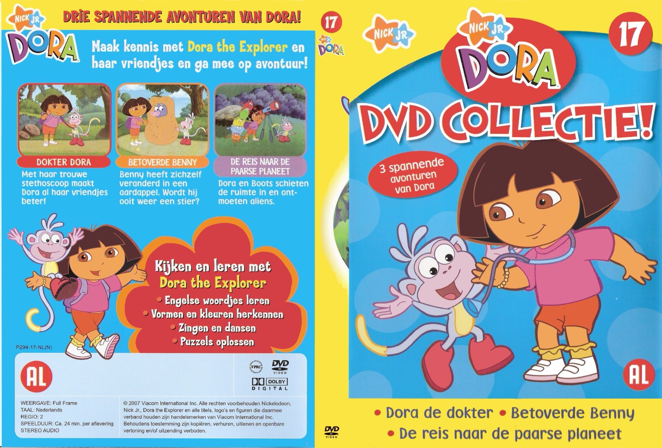 Dora The Explorer DVD Collectie Vol 17 DVD NL.jpg.